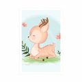 POSTER CUTE DEER - ANIMALS - POSTERS