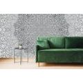 SELF ADHESIVE WALLPAPER GRAY CIRCULAR ORNAMENT - SELF-ADHESIVE WALLPAPERS - WALLPAPERS