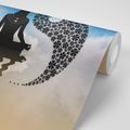 SELF ADHESIVE WALLPAPER YIN AND YANG YOGA - SELF-ADHESIVE WALLPAPERS - WALLPAPERS