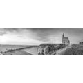 CANVAS PRINT OLD CHURCH IN NITRA IN BLACK AND WHITE - PICTURES - 🔥 TOTAL SALE 🔥