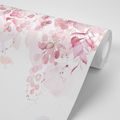 SELF ADHESIVE WALLPAPER SOFT TOUCH OF NATURE IN PINK - SELF-ADHESIVE WALLPAPERS - WALLPAPERS