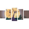 5-PIECE CANVAS PRINT SPOOKS OF THE NIGHT - STILL LIFE PICTURES{% if product.category.pathNames[0] != product.category.name %} - PICTURES{% endif %}