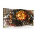 CANVAS PRINT AFRICAN SUN - ABSTRACT PICTURES - PICTURES