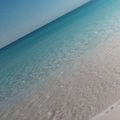 OBRAZ SPOKOJNE TURKUSOWE MORZE I PLAŻA - OBRAZY MORZA I PLAŻY - OBRAZY