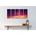 5-PIECE CANVAS PRINT OIL PAINTING OF THE HEAVENS - ABSTRACT PICTURES{% if product.category.pathNames[0] != product.category.name %} - PICTURES{% endif %}