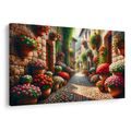 OBRAZ KVĚTINOVÁ ULIČKA - OBRAZY MĚSTA - OBRAZY