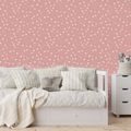 SAMOLEPÍCÍ TAPETA RŮŽOVÉ DROBNÉ KVÍTKY - VZOROVANÉ TAPETY - TAPETY