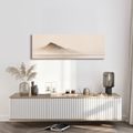 TABLEAU SUR TOILE – SILHOUETTE PAISIBLE DES MONTAGNES - TABLEAUX DE MONTAGNE - TABLEAUX
