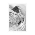 POSTER FREE ANGEL IN BLACK AND WHITE - BLACK AND WHITE - POSTERS