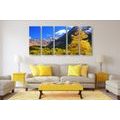 5-PIECE CANVAS PRINT BEAUTIFUL NATURE IN KAMCHATKA, RUSSIA - PICTURES OF NATURE AND LANDSCAPE - PICTURES