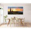 CANVAS PRINT MORNING SUNRISE OVER THAILAND - PICTURES OF NATURE AND LANDSCAPE - PICTURES