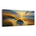 OBRAZ ZLATÉ SVĚTLO POBŘEŽÍ - OBRAZY VÝCHOD A ZÁPAD SLUNCE - OBRAZY