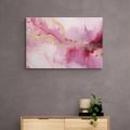 CANVAS PRINT PINK MARBLE - MARBLE PICTURES - PICTURES