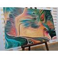 CANVAS PRINT PSYCHEDELIC ABSTRACTION - ABSTRACT PICTURES - PICTURES