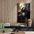 WANDBILD TIERISCHER GANGSTER PANDA - WANDBILDER TIERISCHE GANGSTER - BILDER