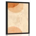 POSTER CERCURI ȘI LINII PEACH FUZZ - FORME ABSTRACTE - POSTERE