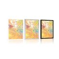 POSTER SYMPHONY OF COLORS - ABSTRACT AND PATTERNED - POSTERS