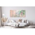 5-PIECE CANVAS PRINT ABSTRACT BRANCHES - ABSTRACT PICTURES{% if product.category.pathNames[0] != product.category.name %} - PICTURES{% endif %}