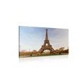 CANVAS PRINT THE FAMOUS EIFFEL TOWER - PICTURES OF CITIES - PICTURES