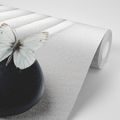 SELF ADHESIVE WALLPAPER ZEN STONE WITH A BUTTERFLY - SELF-ADHESIVE WALLPAPERS - WALLPAPERS