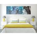 CANVAS PRINT ABSTRACTION FROM WATERCOLOR COLORS - ABSTRACT PICTURES - PICTURES