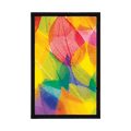 AFFICHE FEUILLES AUX COULEURS DE L'AUTOMNE - NATURE - AFFICHES