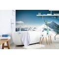 WALL MURAL SNOWY MOUNTAINS - WALLPAPERS NATURE - WALLPAPERS