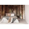 SELF ADHESIVE WALL MURAL WOODEN GALLERY - SELF-ADHESIVE WALLPAPERS - WALLPAPERS