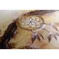 CANVAS PRINT INDIAN DREAM CATCHER - PICTURES FENG SHUI - PICTURES