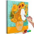 PICTURE PAINTING BY NUMBERS VINCENT VAN GOGH SUNFLOWERS - PAINTING BY NUMBERS{% if kategorie.adresa_nazvy[0] != zbozi.kategorie.nazev %} - PAINTING BY NUMBERS{% endif %}