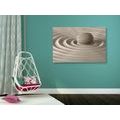 CANVAS PRINT RELAXATION STONE - PICTURES FENG SHUI - PICTURES