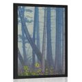 POSTER GEHEIMNISVOLLER WALD - NATUR - POSTER