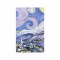 POSZTER REPRODUKCIÓ STARRY NIGHT - VINCENT VAN GOGH - ABSZTRAKT POSZTEREK - POSZTEREK