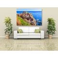 CANVAS PRINT MANAROLA IN ITALY - PICTURES OF CITIES - PICTURES