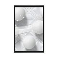 POSTER WHITE LUXURY - ABSTRACT AND PATTERNED - POSTERS