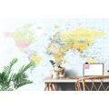 SAMOLEPÍCÍ TAPETA KLASICKÁ MAPA S OKRAJEM - SAMOLEPÍCÍ TAPETY - TAPETY