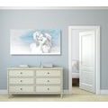 CANVAS PRINT DREAMY ANGEL - PICTURES OF ANGELS - PICTURES