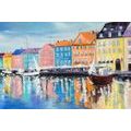 SELF ADHESIVE WALLPAPER OIL PAINTING VENICE - SELF-ADHESIVE WALLPAPERS - WALLPAPERS