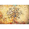 CANVAS PRINT SYMBOL OF THE TREE OF LIFE - PICTURES FENG SHUI - PICTURES