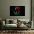 TABLEAU SUR TOILE – ÉLÉGANCE DES TULIPES ROUGES - TABLEAUX - 🔥 VENTE TOTALE