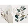 IMPRESSION SUR TOILE PLANTES BOHO EN CERCLE - IMPRESSIONS SUR TOILE ARBRES ET FEUILLES - IMPRESSION SUR TOILE