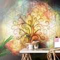 WALLPAPER TREE WITH A FLOWER OF LIFE - WALLPAPERS FENG SHUI - WALLPAPERS