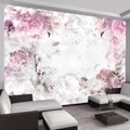 SELF ADHESIVE WALLPAPER ROMANTIC PEONIES - WALLPAPERS