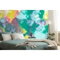 SELF ADHESIVE WALLPAPER ABSTRACTION IN PASTEL COLORS - SELF-ADHESIVE WALLPAPERS - WALLPAPERS