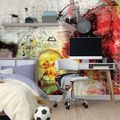 SELF ADHESIVE WALLPAPER MODERN MEDIA PAINTING - SELF-ADHESIVE WALLPAPERS - WALLPAPERS