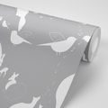 SELF ADHESIVE WALLPAPER SECRET SPEECH OF ANIMALS - SELF-ADHESIVE WALLPAPERS - WALLPAPERS