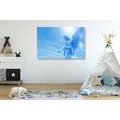 CANVAS PRINT BEAUTIFUL ANGEL IN THE SKY - PICTURES OF ANGELS - PICTURES