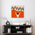 WANDBILD FRAUEN DIRIGIEREN KLAVIER - MUSIKBILDER - BILDER