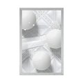 POSTER WHITE LUXURY - ABSTRACT AND PATTERNED - POSTERS