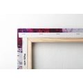 WANDBILD LILA TEXTUR - ABSTRAKTE BILDER - BILDER